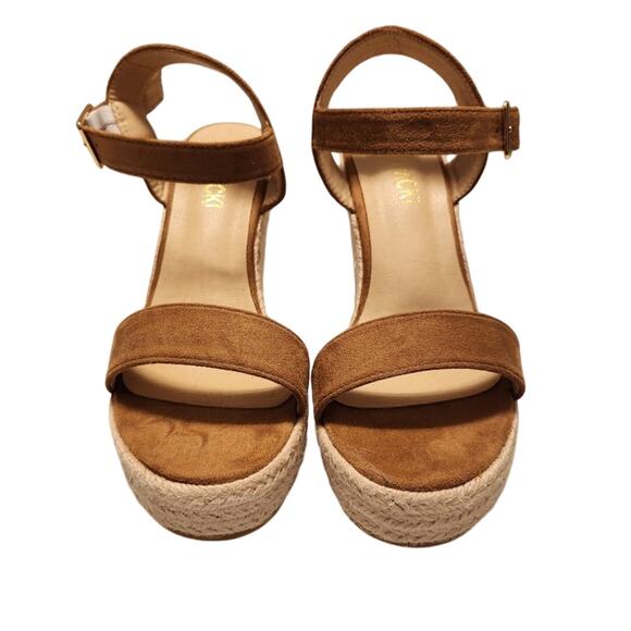 VICKI·VICKI Wedge Sandles, Size 8 - Picture 1 of 5